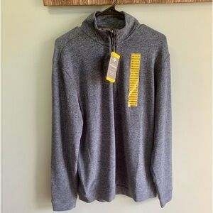 Member's Mark 1/4 Zip Pullover NWT men’s size medium casual